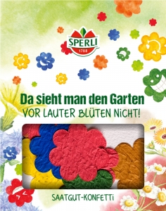 Sperli-Saatgut-Konfetti-Blten